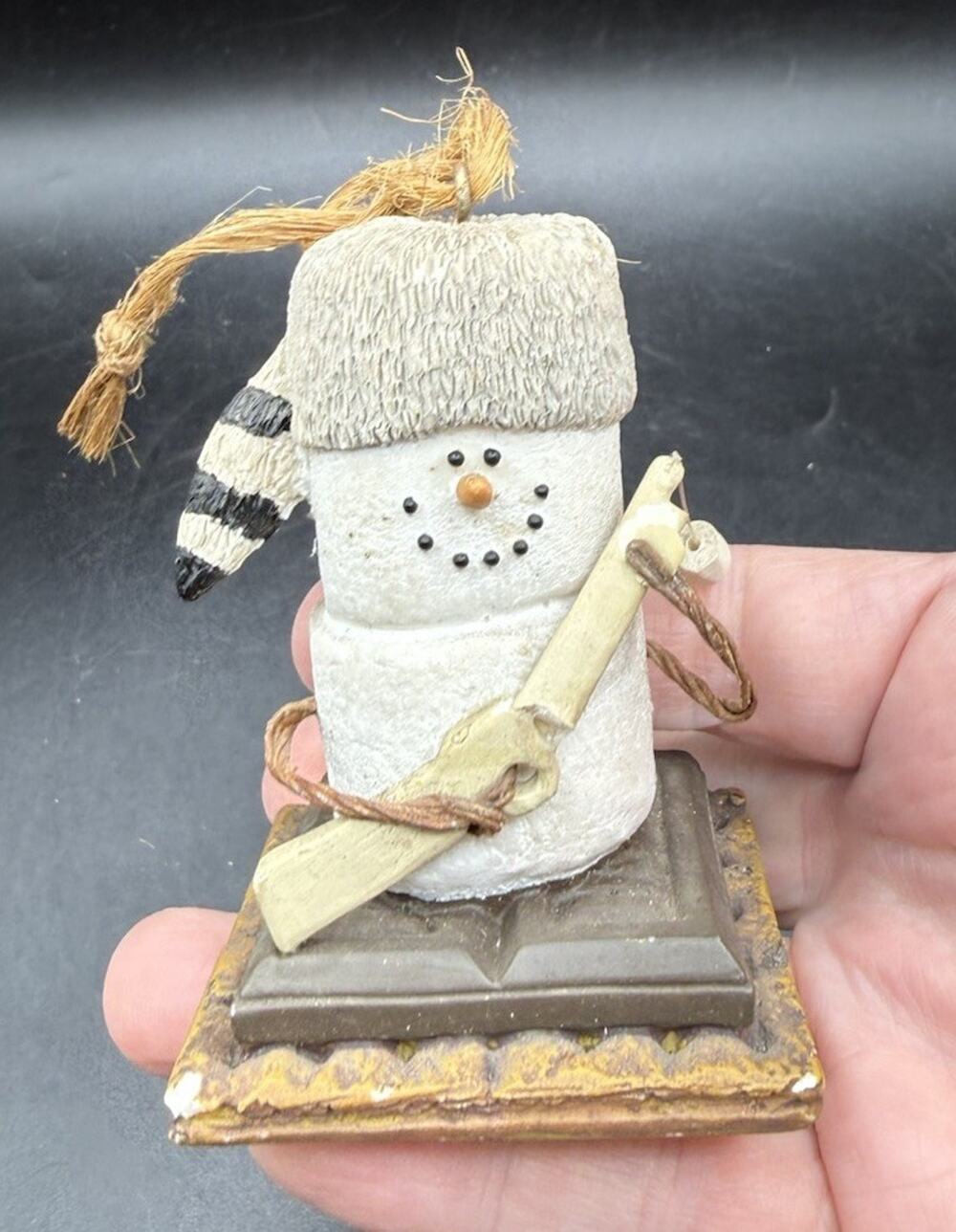 Original S'mores Davy Crockett HUNTER Ornament Midwest Cannon Falls
